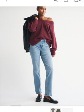 Curve Love Mid Rise 90s Straight Jean
